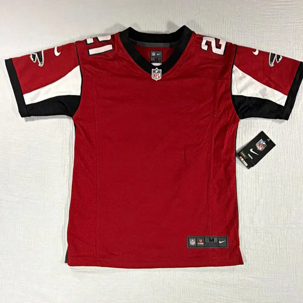 Nike Atlanta Falcons Michael #21 NFL Football Jersey Youth Size M Red